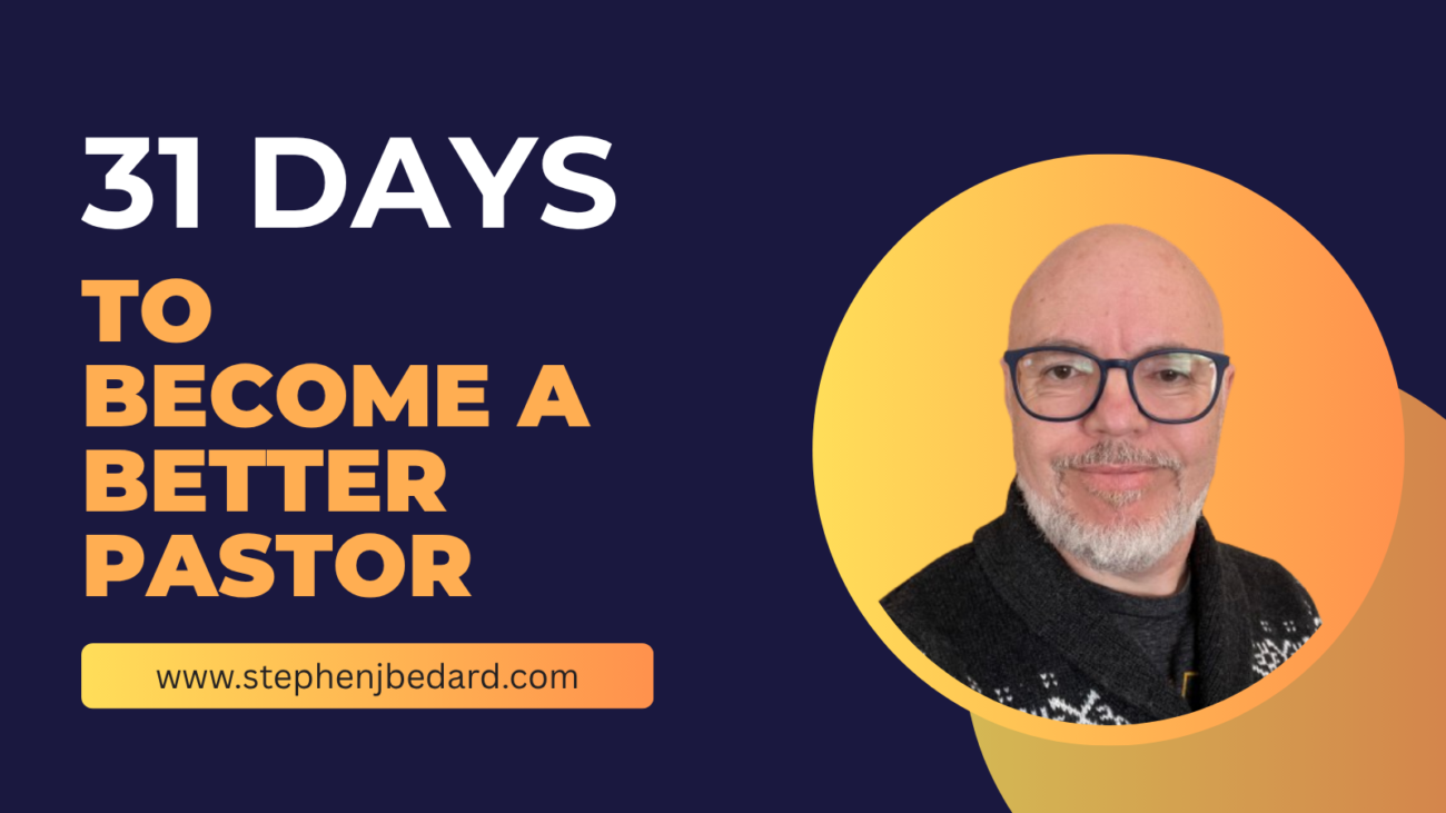 31 Days to Become a Better Pastor: Start a Reading Plan