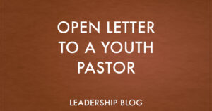 Youth Pastor